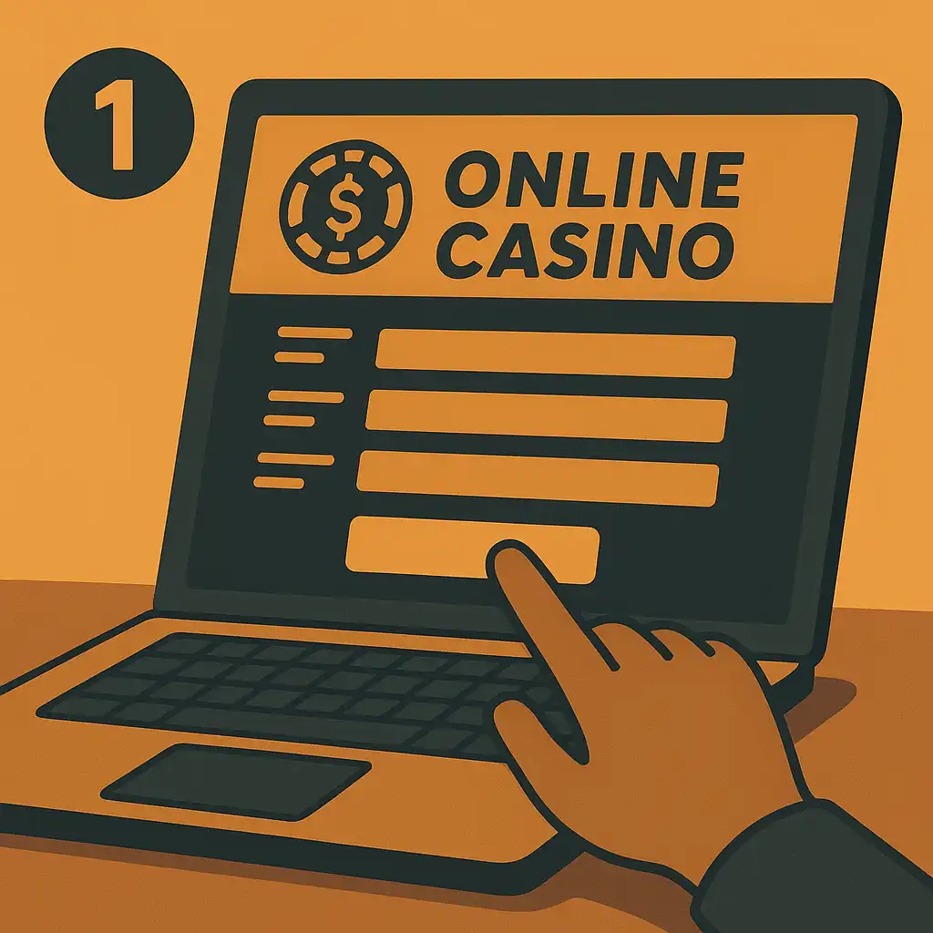 Register an account